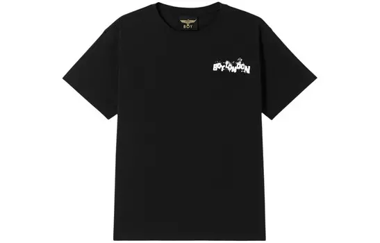 Футболка унисекс черная Boy London, черный
