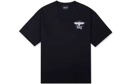 Футболка унисекс черная Boy London, черный