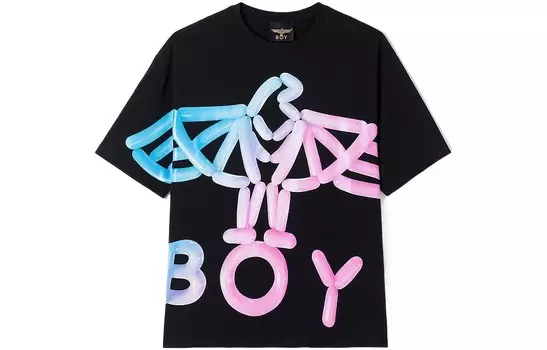 Футболка унисекс черная Boy London, черный