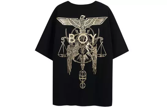 Футболка унисекс черная Boy London, черный