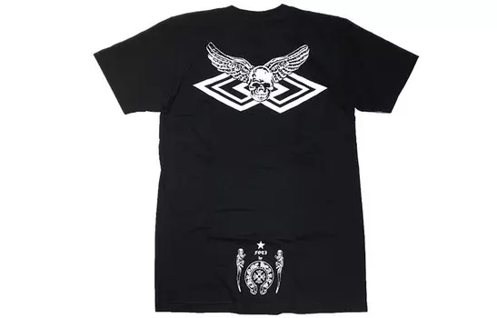 Футболка унисекс черная Chrome Hearts, черный