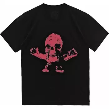 Футболка унисекс черная Chrome Hearts, черный