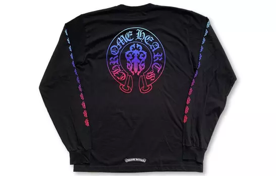 Футболка унисекс черная Chrome Hearts, черный