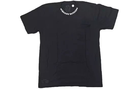 Футболка унисекс черная Chrome Hearts, черный
