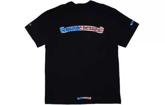 Футболка унисекс черная Chrome Hearts, черный