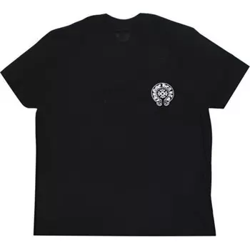 Футболка унисекс черная Chrome Hearts, черный