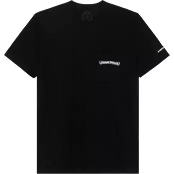 Футболка унисекс черная Chrome Hearts, черный