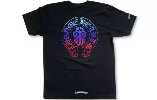 Футболка унисекс черная Chrome Hearts, черный