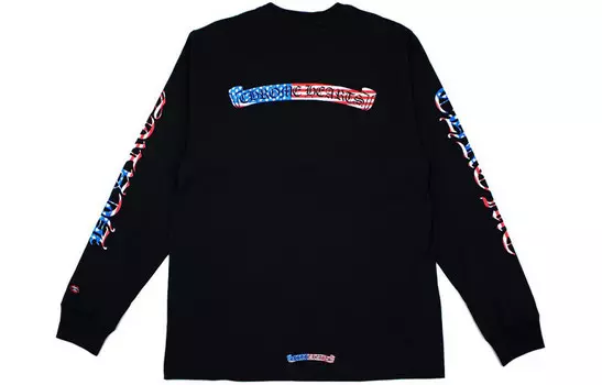 Футболка унисекс черная Chrome Hearts, черный