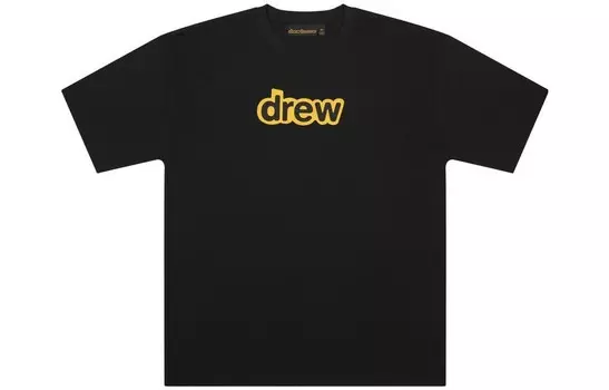 Футболка унисекс черная Drew House, черный