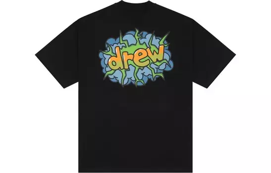 Футболка унисекс черная Drew House, черный