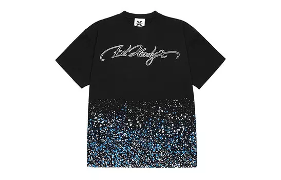 Футболка унисекс черная Ed Hardy X, черный