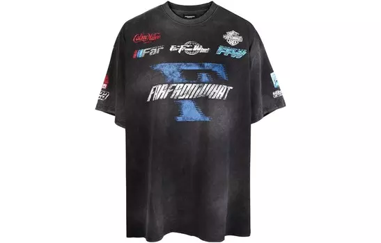 Футболка унисекс черная Farfromwhat, черный
