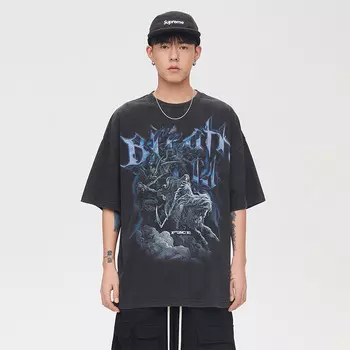 Футболка унисекс черная Fire 2 Cold Ego, черный