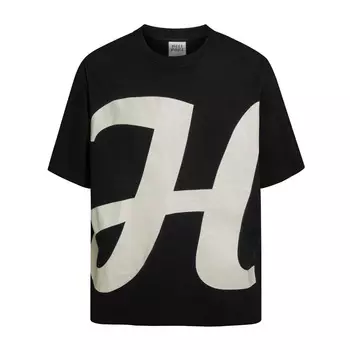 Футболка унисекс черная Heliport, черный