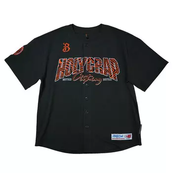 Футболка унисекс черная Holycrap, черный