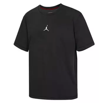 Футболка унисекс черная Jordan, черный