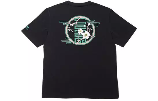 Футболка унисекс черная Lining, черный