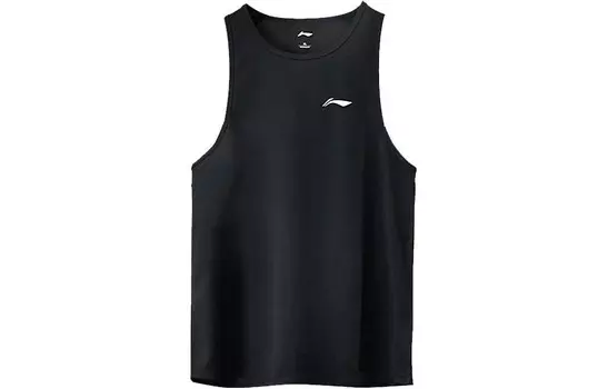 Футболка унисекс черная Lining, черный