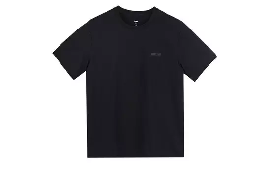 Футболка унисекс черная Lining, черный