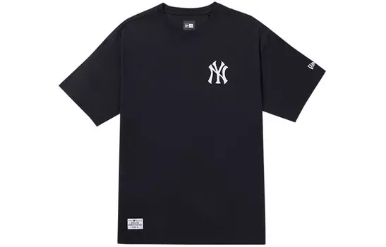 Футболка унисекс черная New Era, черный