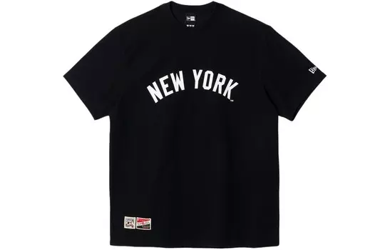Футболка унисекс черная New Era, черный