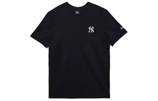 Футболка унисекс черная New Era, черный