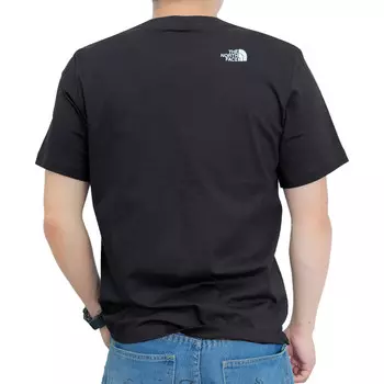 Футболка унисекс черная The North Face, черный