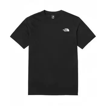 Футболка унисекс черная The North Face, черный