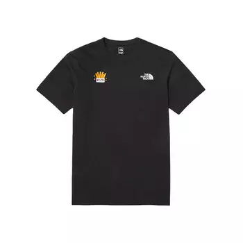Футболка унисекс черная The North Face, черный