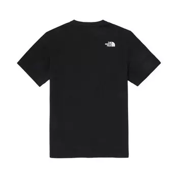 Футболка унисекс черная The North Face, черный