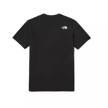Футболка унисекс черная The North Face, черный