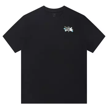 Футболка унисекс черная The North Face, черный