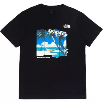 Футболка унисекс черная The North Face, черный