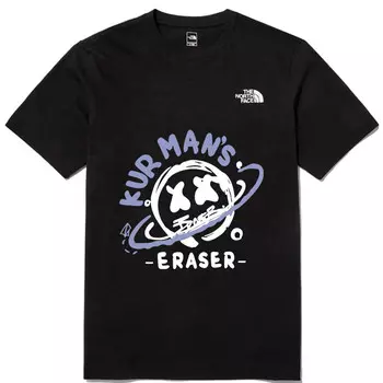 Футболка унисекс черная The North Face, черный