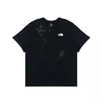 Футболка унисекс черная The North Face, черный