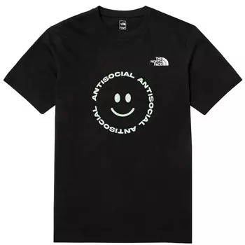 Футболка унисекс черная The North Face, черный