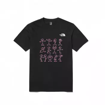 Футболка унисекс черная The North Face, черный