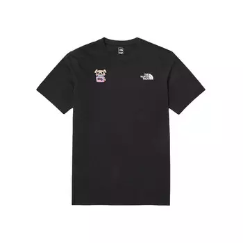 Футболка унисекс черная The North Face, черный