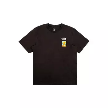 Футболка унисекс черная The North Face, черный