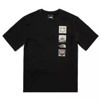 Футболка унисекс черная The North Face, черный
