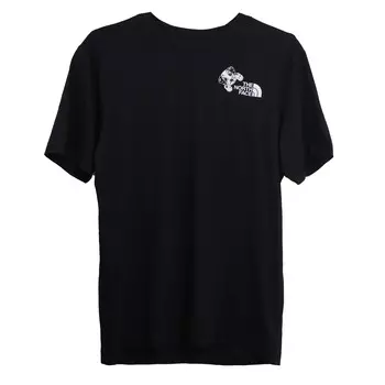 Футболка унисекс черная The North Face, черный