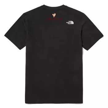 Футболка унисекс черная The North Face, черный