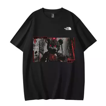 Футболка унисекс черная The North Face, черный