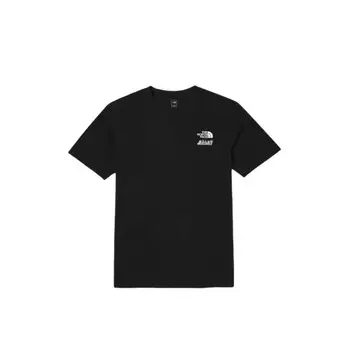 Футболка унисекс черная The North Face, черный