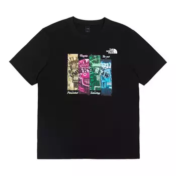 Футболка унисекс черная The North Face, черный