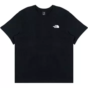 Футболка унисекс черная The North Face, черный
