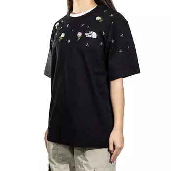 Футболка унисекс черная The North Face, черный