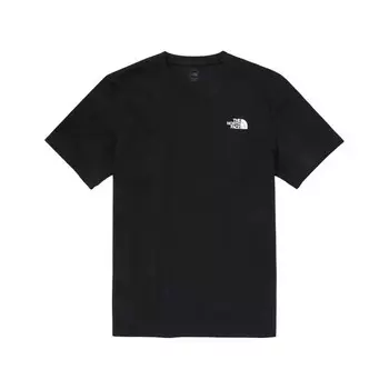 Футболка унисекс черная The North Face, черный