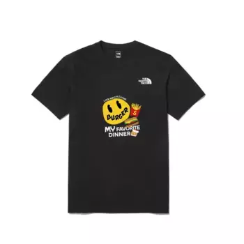 Футболка унисекс черная The North Face, черный